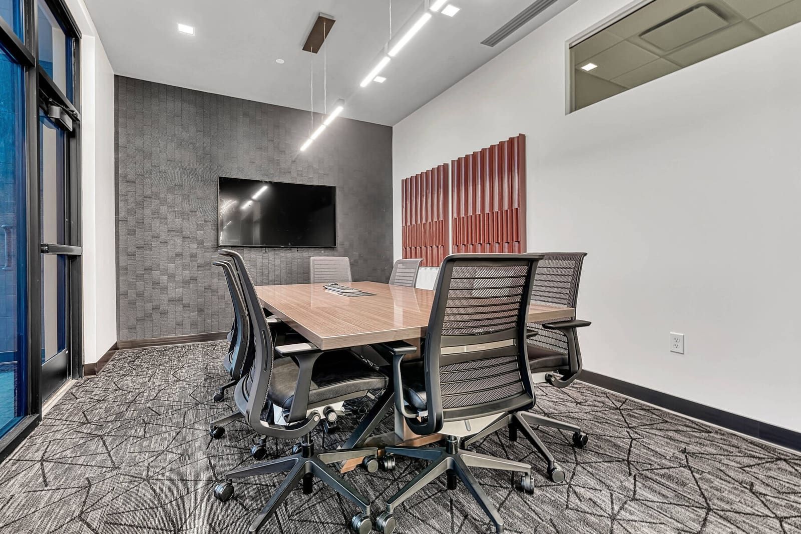 Modern conference room for client meetings