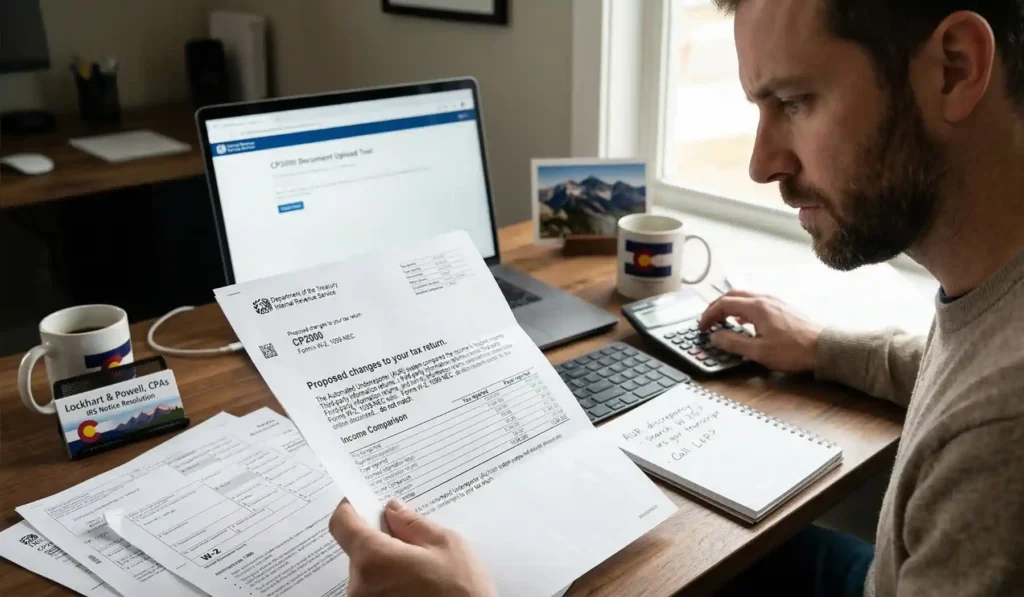 I Got an IRS CP2000 Notice: What It Means and What to Do